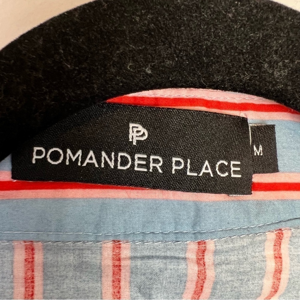 Tuckernuck Pomander Place  Maxi Dress womens M Blue Striped Lara Summer Dress - Picture 10 of 11